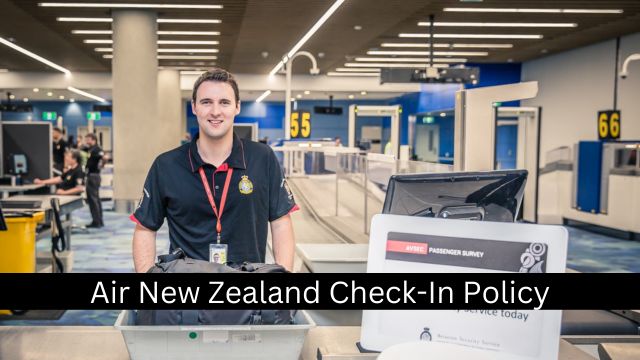 Air New Zealand Check-In Policy