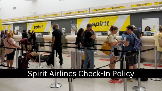 Spirit Airlines Check-In Policy